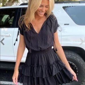 Isabelle’s Cabinet Sunday Brunching Clip Dot  Dress